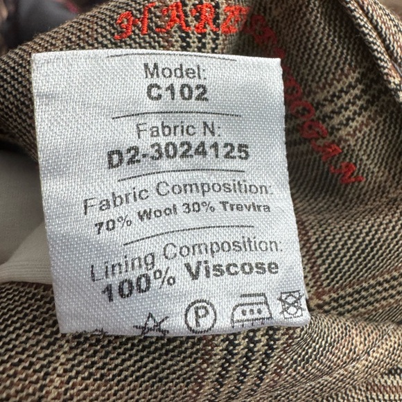 Peyman Umay Luxury Wool Blend Blazer – Size Medium (US 38–40 / EU 48) - Picture 6 of 6